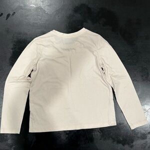 Gymboree nude colored, long-sleeve shirt